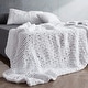 preview thumbnail 10 of 27, Cozy Potato® Chenille Chunky Knit Throw Blanket