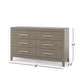 preview thumbnail 16 of 18, Child Craft Kieran 6-Drawer Double Dresser