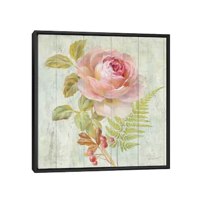 iCanvas "Natural Flora I" by Danhui Nai Framed