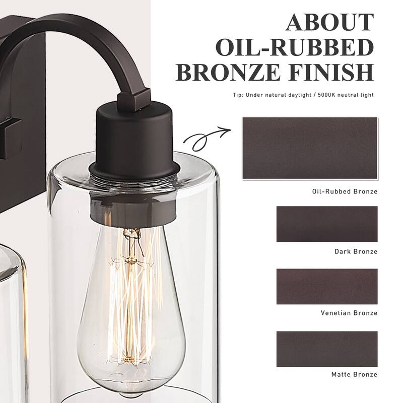 Bathroom Vanity Light Fixtures - Farmhouse Wall Light for Bathroom