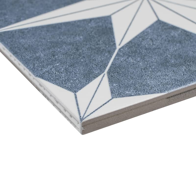 Merola Tile Stella Day 9-3/4" x 9-3/4" Porcelain Floor and Wall Tile