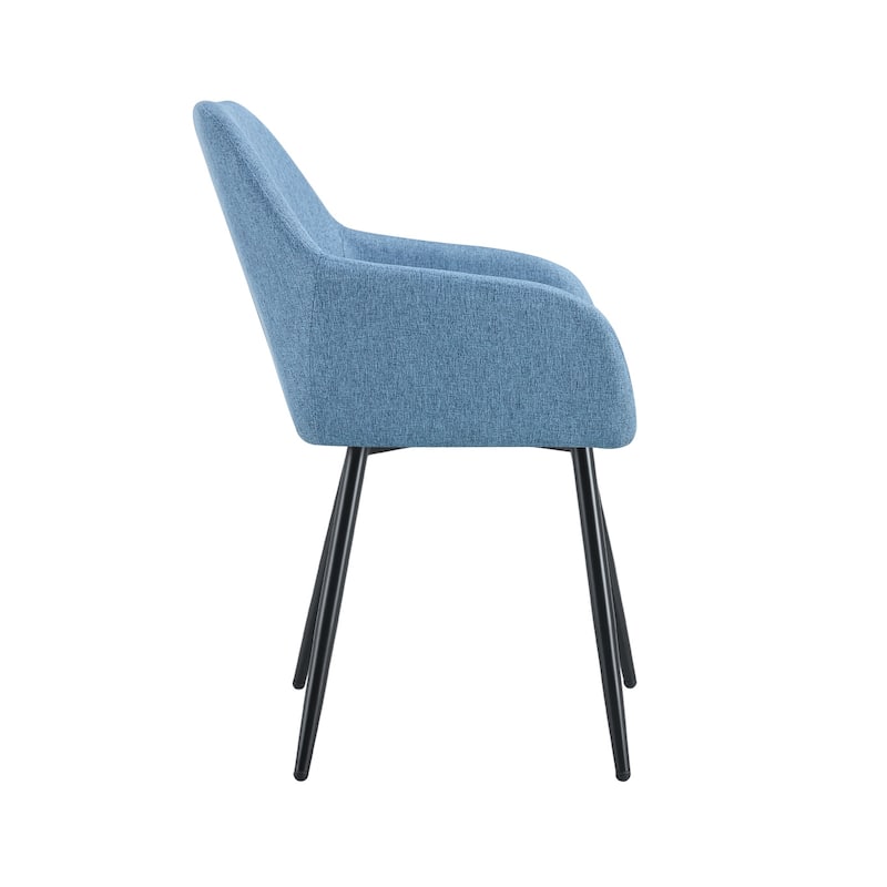 Accent Arm Chair Set of 2 - Blue