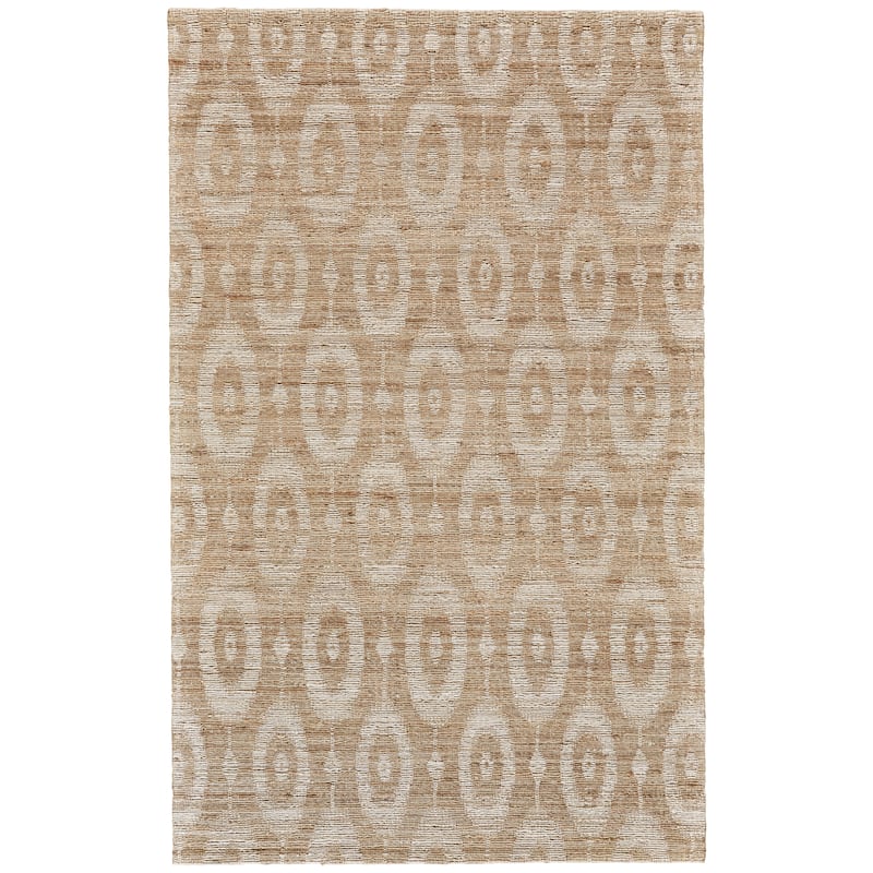 Grand Bazaar Lacombe Hand Woven Transitional Rug - 5' x 8' - Natural