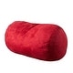 preview thumbnail 24 of 70, Asher Traditional 6.5-foot Suede Bean Bag Chair by Christopher Knight Home