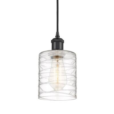 Innovations Lighting 516-1P-8-5 Cobbleskill Pendant Cobbleskill 5"