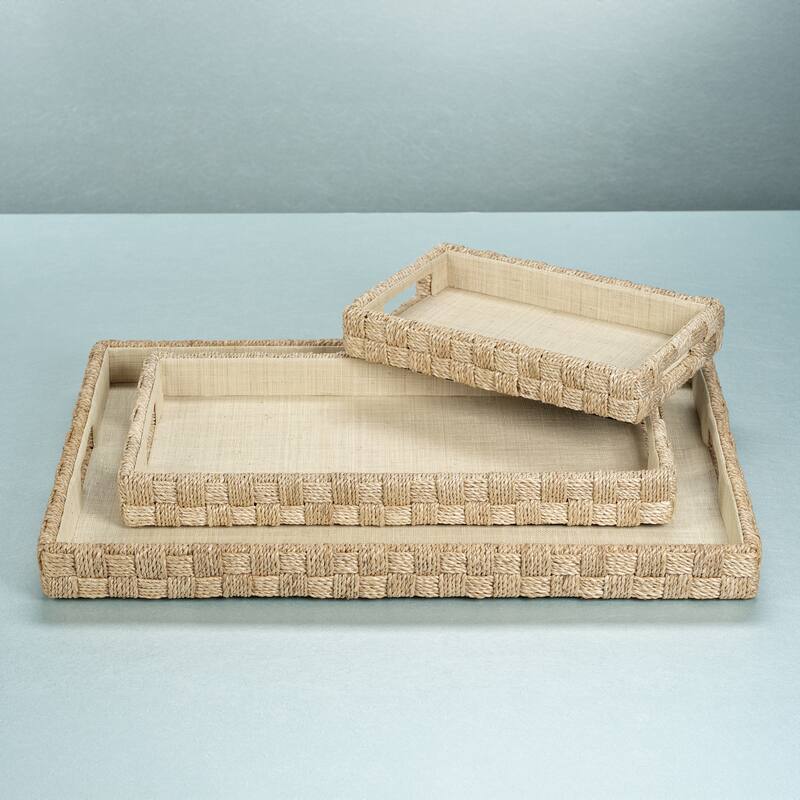 Faenza Abaca Rope Serving Tray