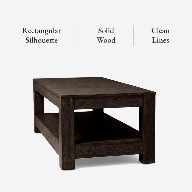 Maven Lane Paulo Wooden Coffee Table