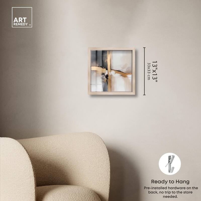 Golden Hour I Shadowbox by Art Remedy