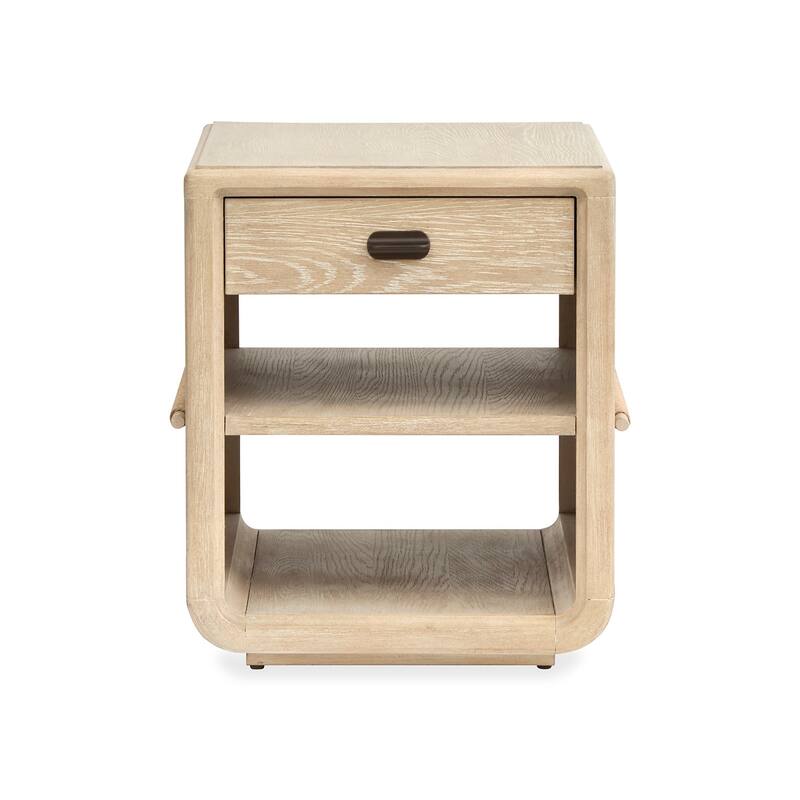 Salt Life Home Sunset Cove Sanibel Brown Chairside End Table - 22''W x 26''D x 26''H