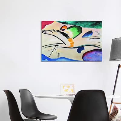 iCanvas "Lyrically (Lyrisches)" by Wassily Kandinsky Canvas Print