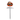 35" Wood Pumpkin Stake