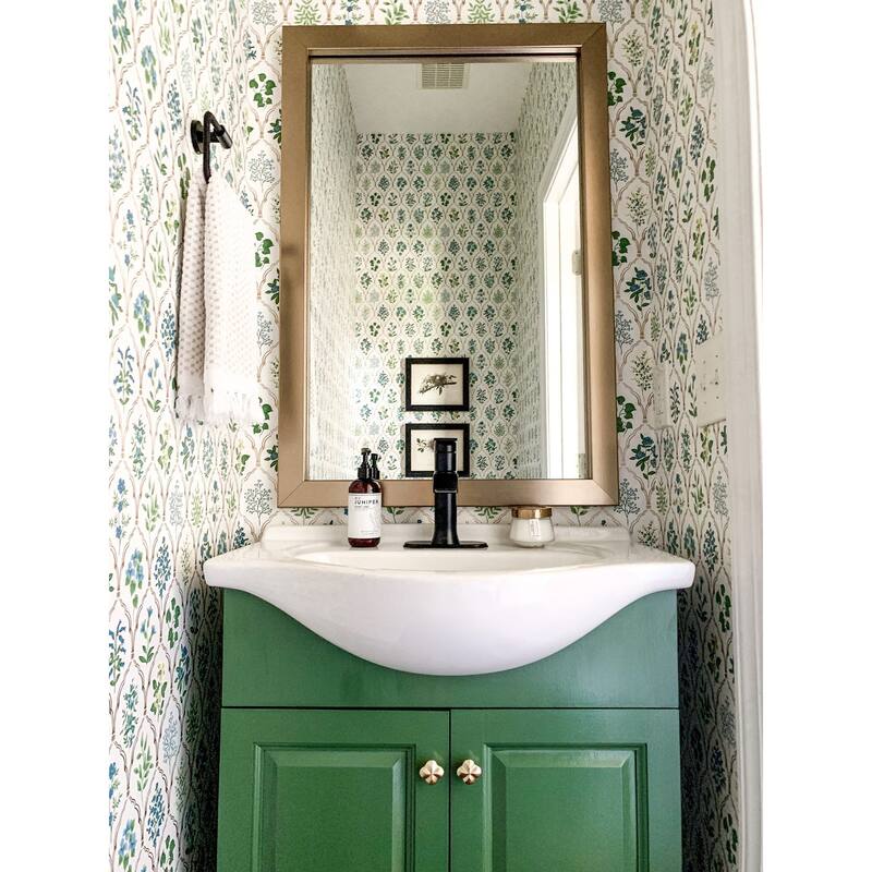 Frame My Mirror Champagne Bronze Framed Wall Mirror, Meade Design