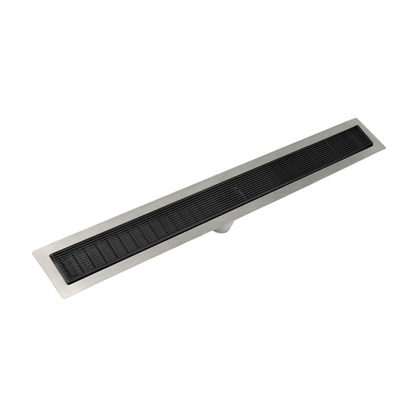 Infinity Drain FFAS 6560 60" WedgeWire Linear Shower Drain Kit with 2" Outlet