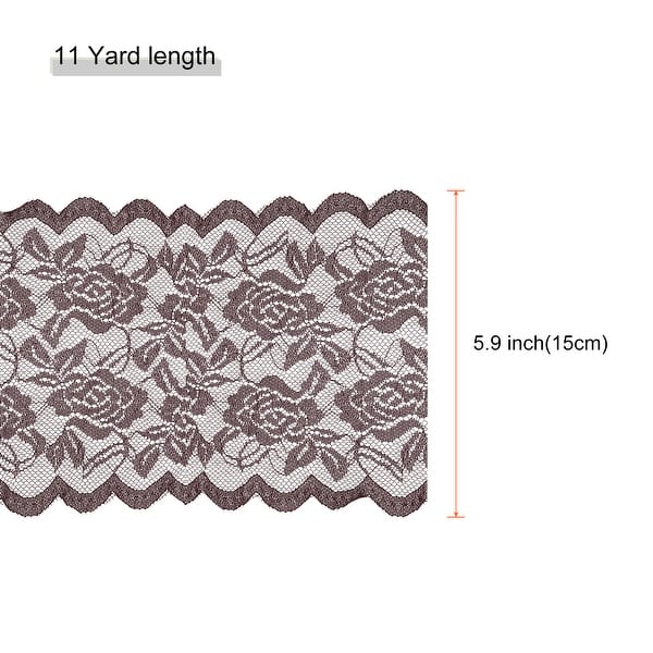 6-inch-wide-11-yard-lace-ribbon-floral-pattern-lace-trim-ribbon-bed