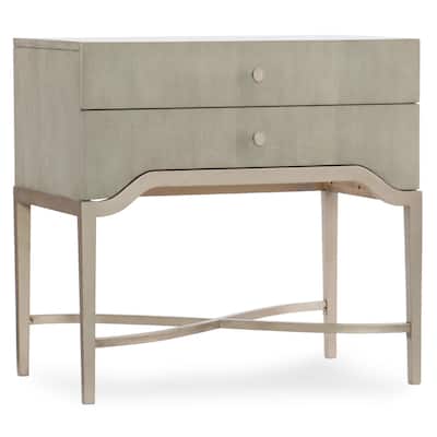 Elixir Two-Drawer Nightstand