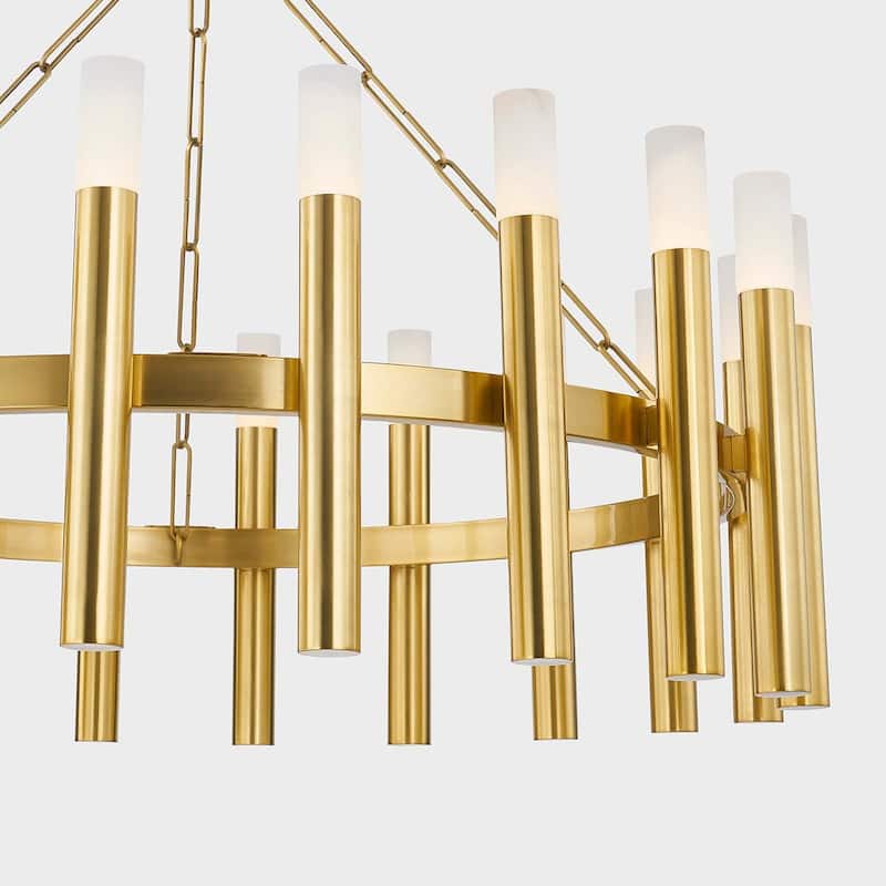 Hudson Valley Lighting 5742 Pali 20 Light 43" Wide Ring Chandelier