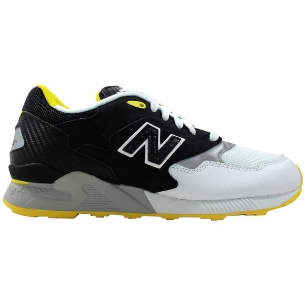 Shop New Balance 878 White/Black-Yellow 