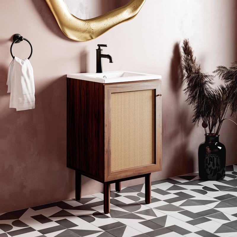 Classe Bathroom Vanity in Oak