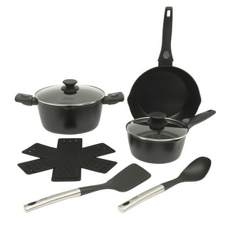 Oster SmartHandle Advance 13-Piece or 18-Piece Nonstick Cookware Set With Utensils & Pan Protectors