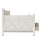 preview thumbnail 13 of 24, Twin Size Wooden Modern and Rustic Casual Style Daybed with 2 Large Drawers,Bed W/X Frame Design,for Apartment, Bedroom