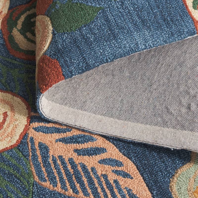 SAFAVIEH Handmade Jardin Sjoerdje Floral Wool Rug