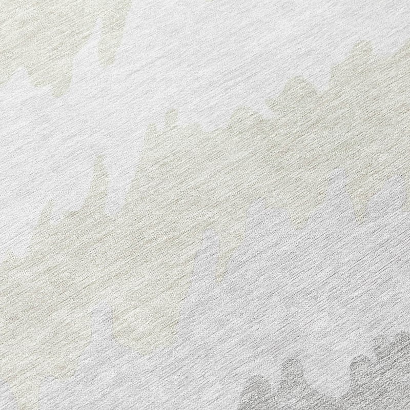 Machine Washable Indoor/ Outdoor Chantille Abstract Ombre Rug
