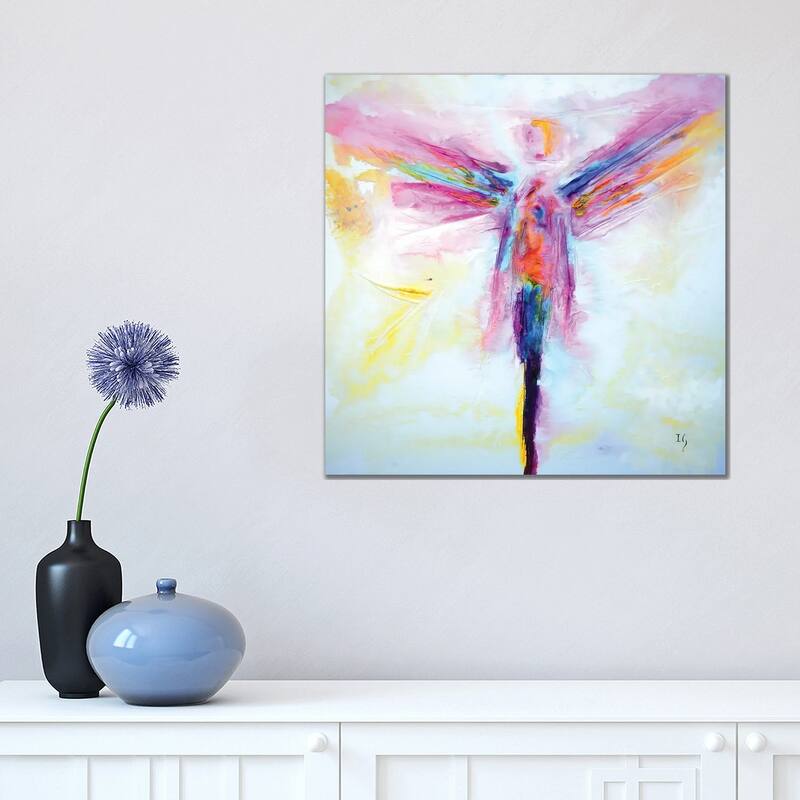 iCanvas "Raphael Angel" by Ivan Guaderrama Canvas Print - 18x18x1.5
