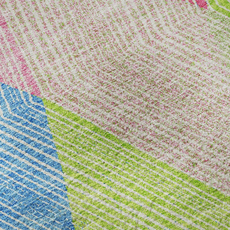 Premium Washable Super Soft Modern Fusion Mayfield Rug
