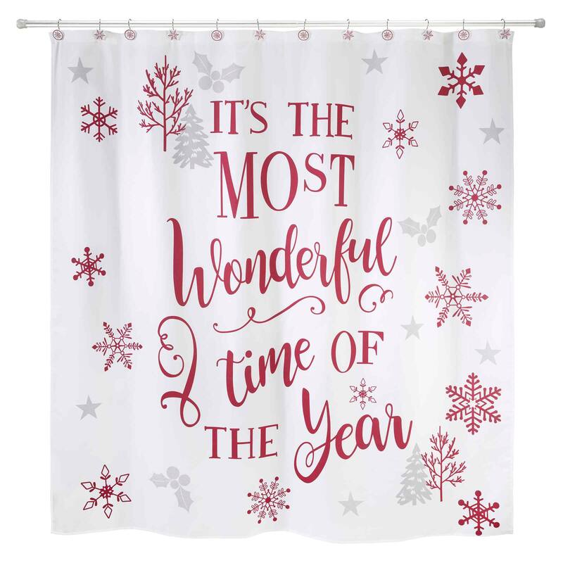 Avanti Linens Sparkle Shower Curtain