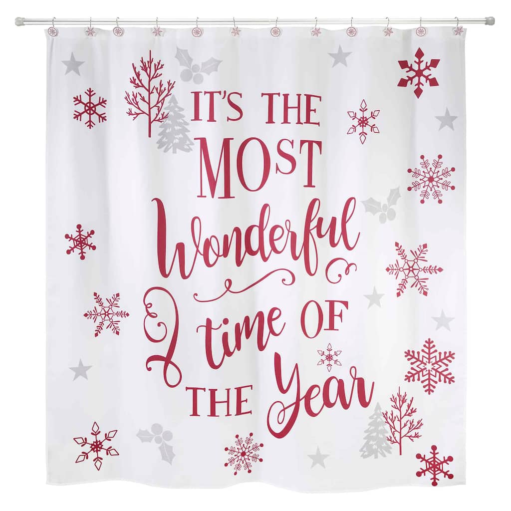 Avanti Linens Sparkle Shower Curtain