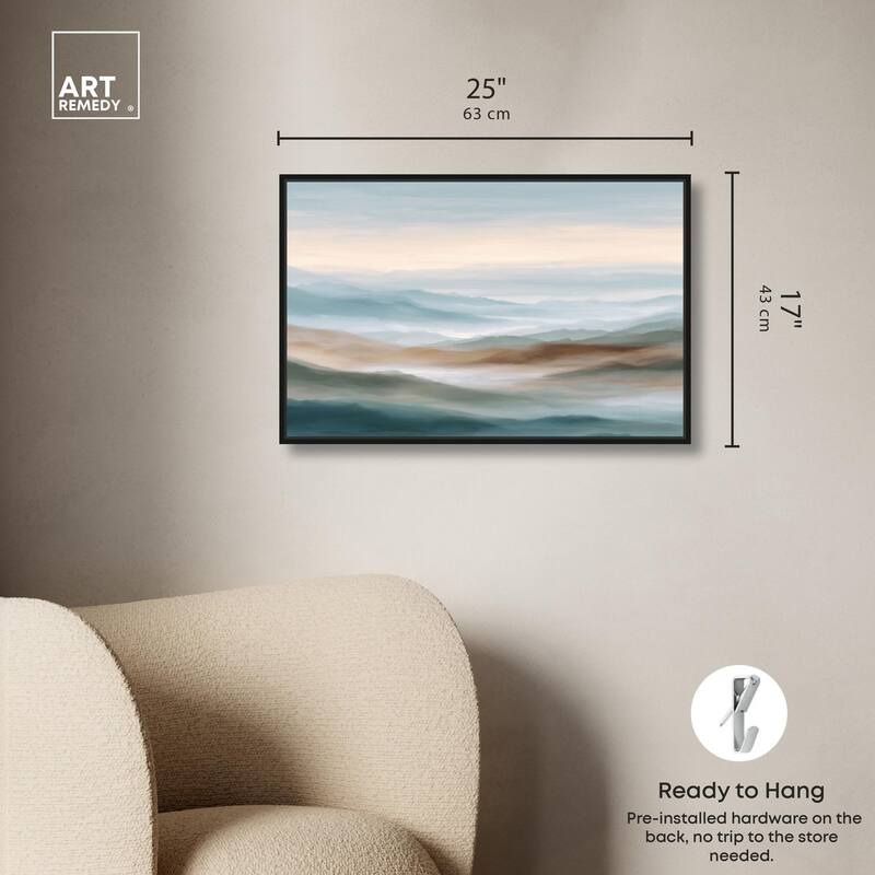 Nuance of the Range III Canvas by Art Remedy