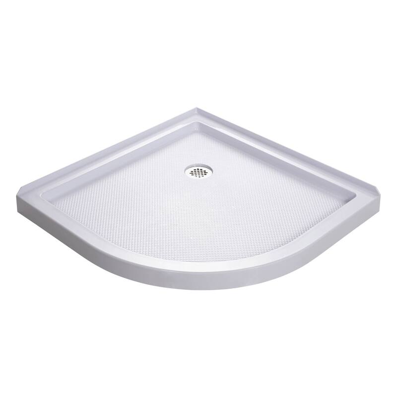 DreamLine Prime 38 in. x 38 in. x 74 3/4 in. Sliding Shower Enclosure and Shower Base Kit - 38" x 38"