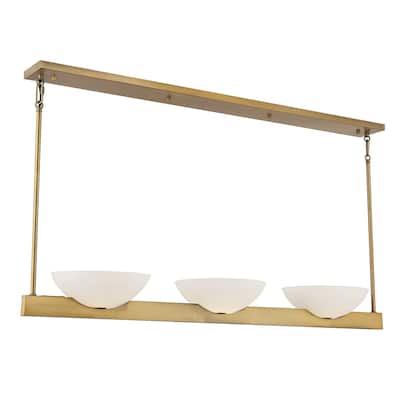 Savoy House 1-1614-3 Fallon 3 Light 45" Wide Linear Chandelier