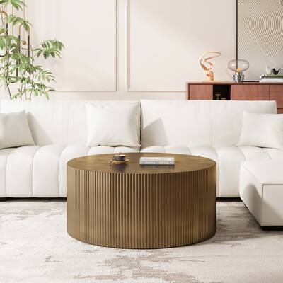 Stylish Wave Stripe Coffee Table