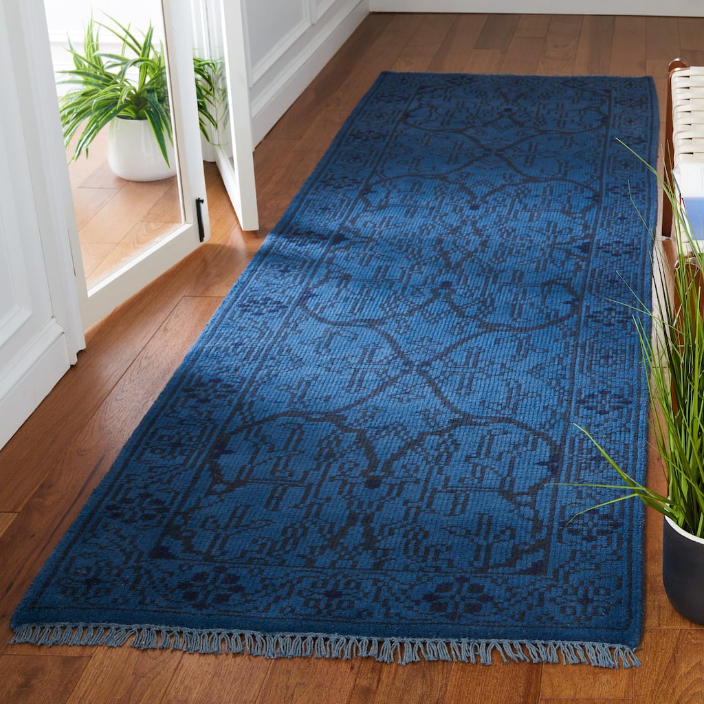 SAFAVIEH Couture Hand-Knotted Voula Market Raoufa Wool Rug