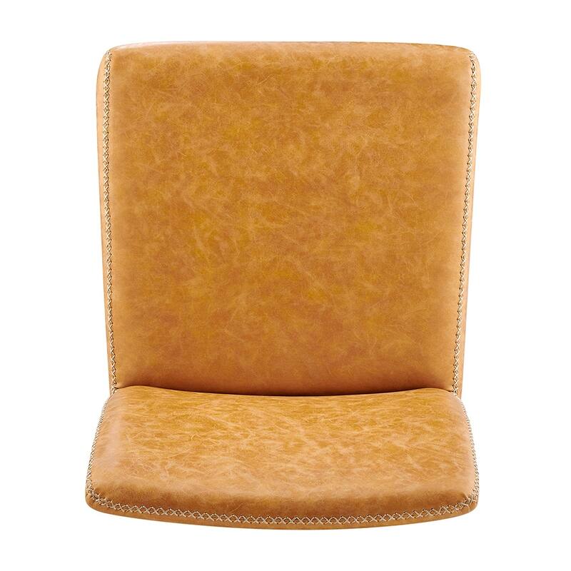 NPD Furniture Kevin Faux Leather Dining Side Chair (Set of 2)