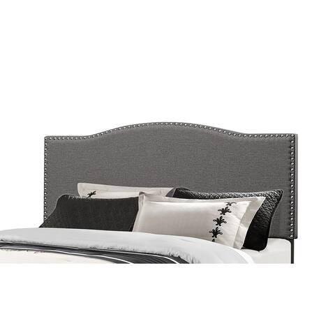 Hillsdale Kiley Headboard - King - Stone Fabric - Metal Headboard Frame Not Included