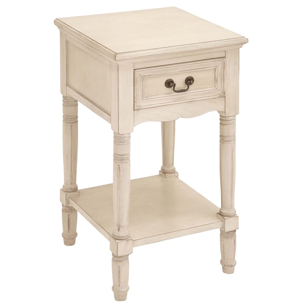 Casa Cortes Solid Wood Nightstand Bedroom Table