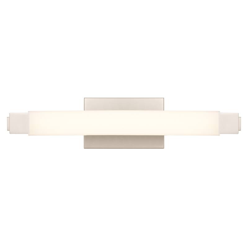 20" Integrated LED Bathroom Vanity Light Bar - Brushed Nickel