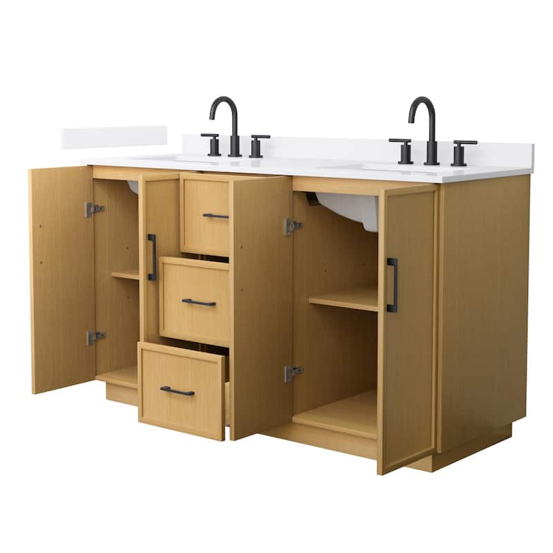 Wyndham Collection WCH7474-60D-QTZ-US3MXX Elan TK 60" Free Standing