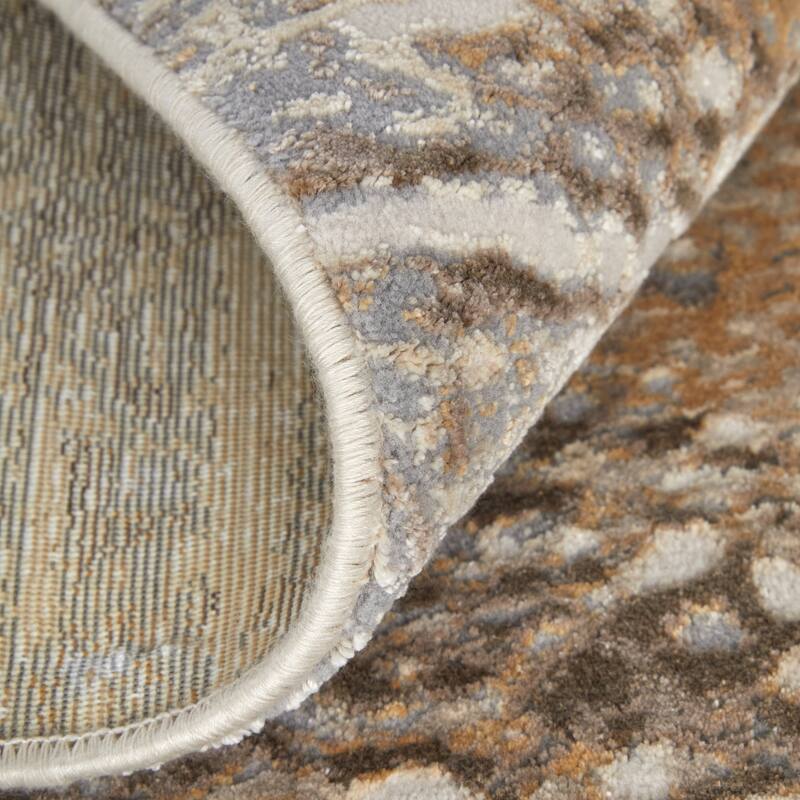 Grand Bazaar Frida Machine Made Abstract Transitional Area Rug