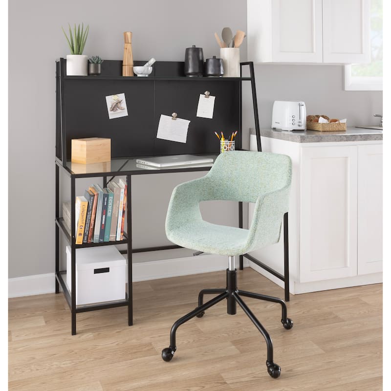 Carson Carrington Vallen Adjustable Office Chair with 4-Star Base