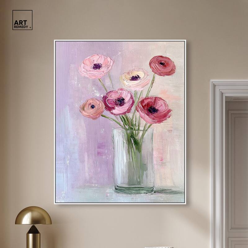 Glass and Grace Canvas by Art Remedy