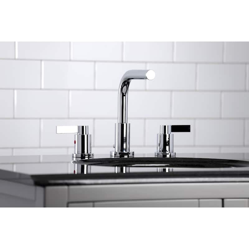 Kingston Brass NuvoFusion 8 in. Widespread Bathroom Faucet