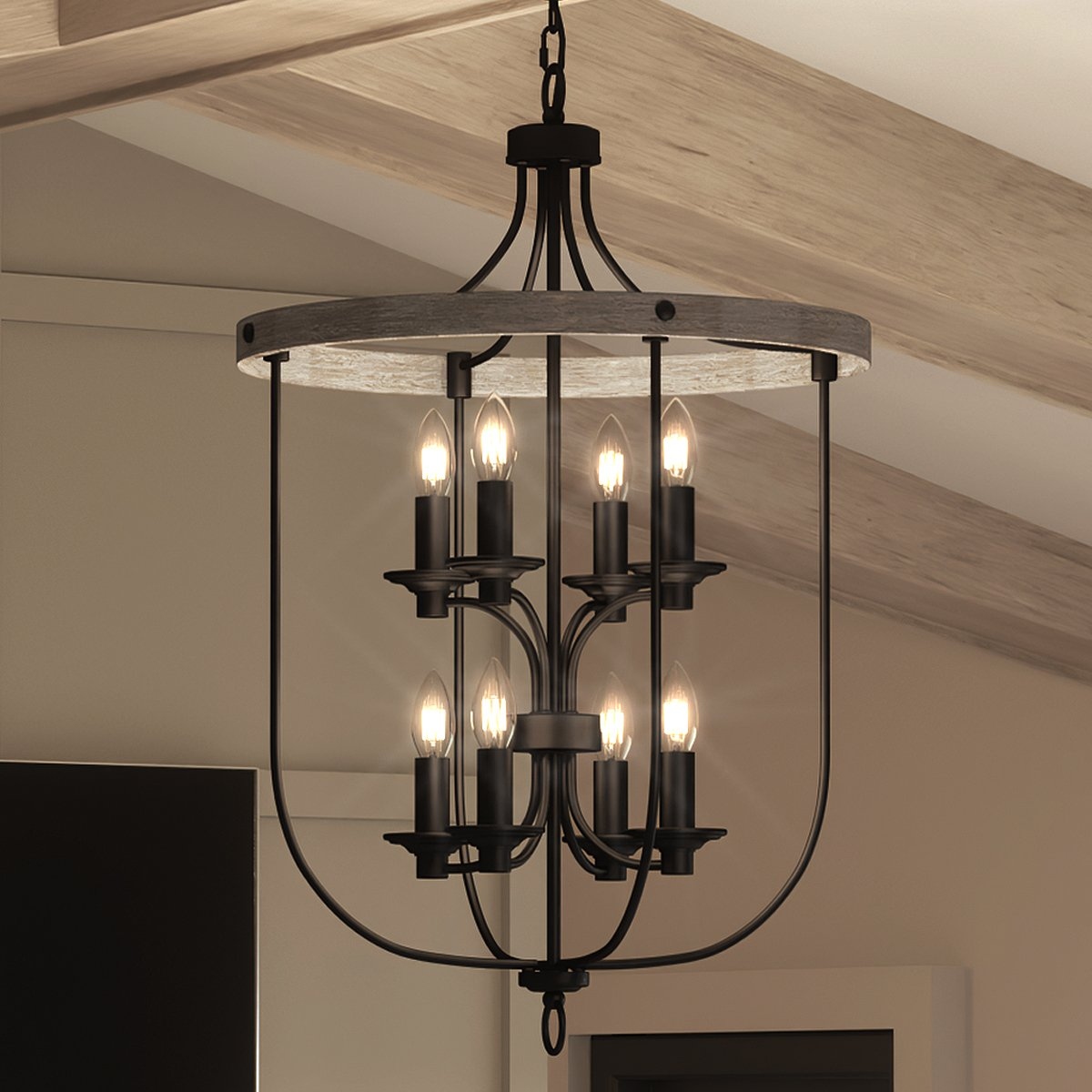Luxury French Country Chandelier 33.75