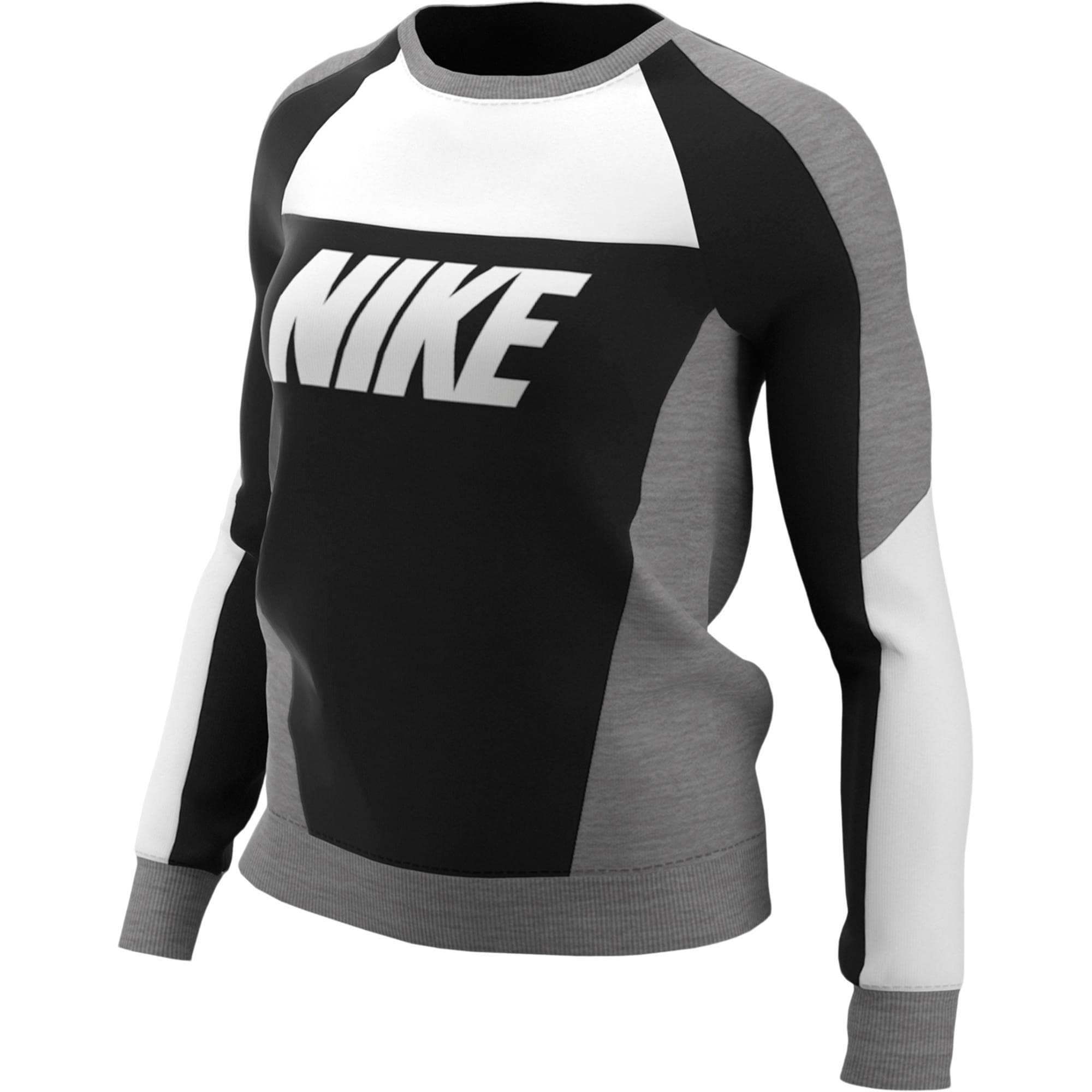 black and white nike sweatshirt women's