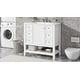 preview thumbnail 26 of 28, 36" Bathroom Vanity with Sink Combo, One Cabinet and Three Drawers, Solid Wood and MDF Board