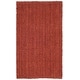 preview thumbnail 68 of 145, SAFAVIEH Jerneja Handmade Solid Chunky Jute Area Rug 2' x 3' - Rust