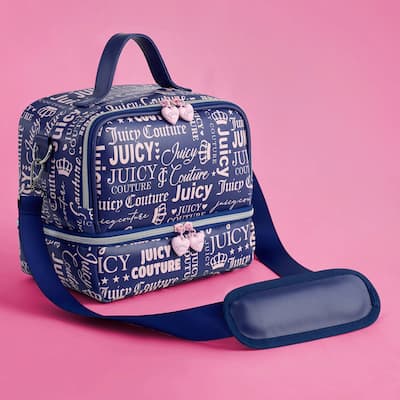 Juicy Couture Signature Chill Cooler Bags - 9.4" x 7" x 6"