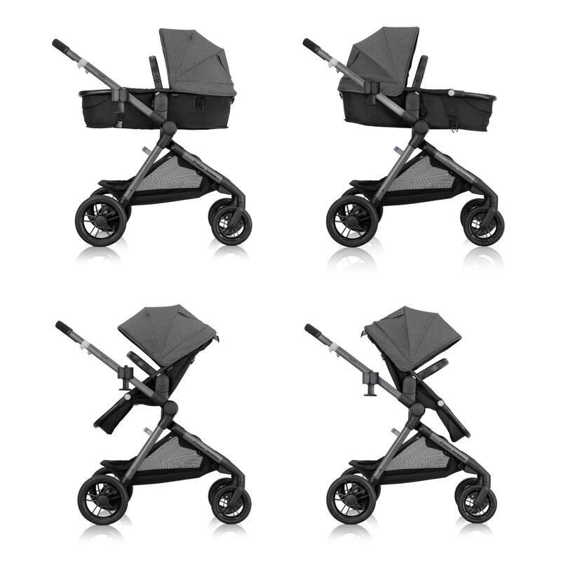 Pivot Xpand Modular Stroller, Sabino Gray